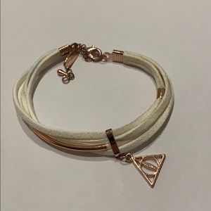 ✨White and Rose Gold Harry Potter Bracelet✨